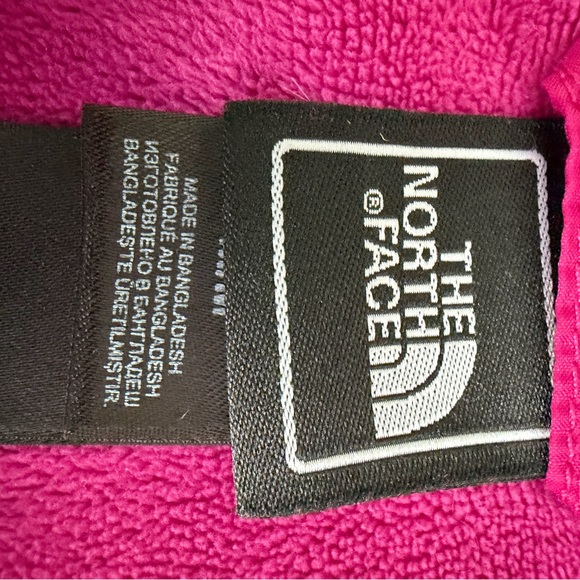 The North Face Pink and Blue Plaid Ski Jacket - Picture 5 of 7